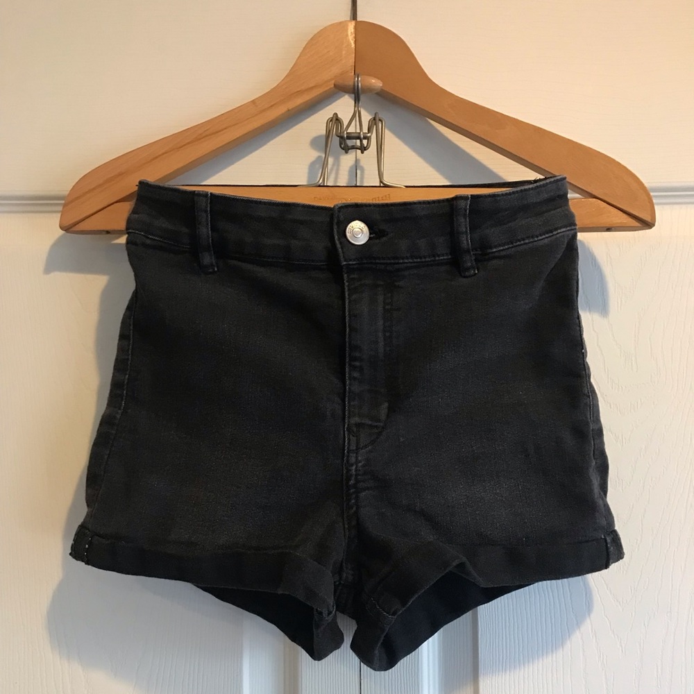 High Wasted Jean Shorts